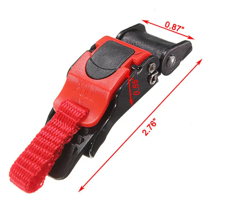 Off-Road Helmet Lock Buckle for Mountain Bikes and Motorcycles